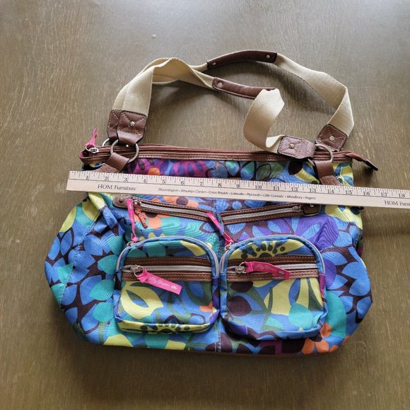 🎉🌟 HOST PICK 🎉🌟Spring Is Blooming EUC Lily Bloom Floral Shoulder Bag Handbag - Picture 5 of 10